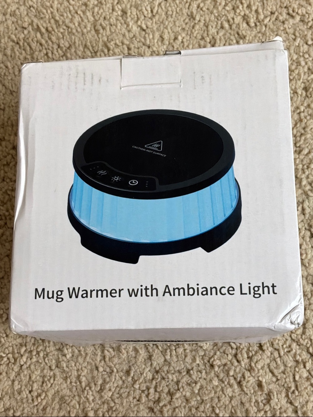 Mug Warmer with Ambiance Light - White Box - Picture 2 of 5